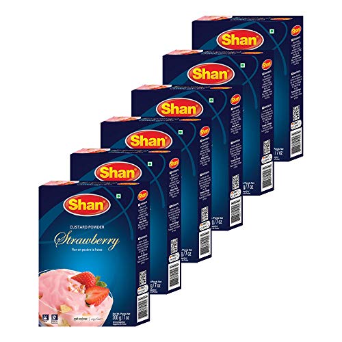 Shan Custard Powder Starwbery 200g