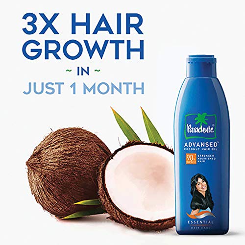 Parachute Advansed Aloe Vera Enriched Coconut Hair Oil | Helps with Strong, Soft and Silky Hair | For All Hair Types | 5.1 fl.oz (150 ml)