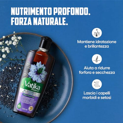Dabur Vatika Black Cumin Hair Oil 200ml