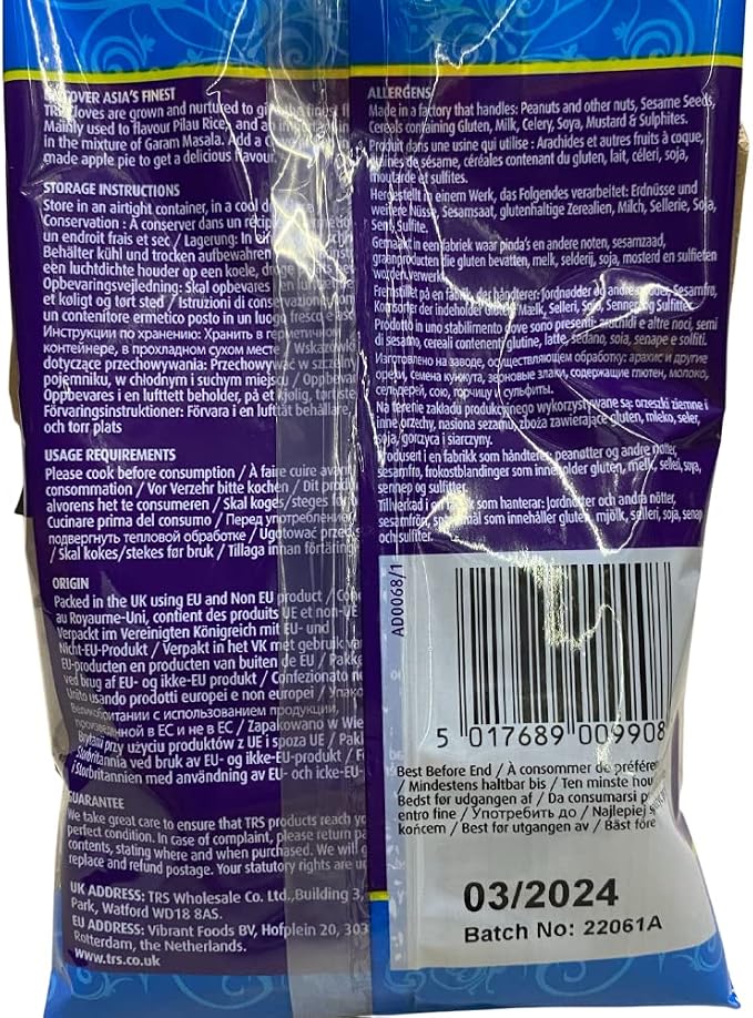 TRS Whole Cloves 50 g