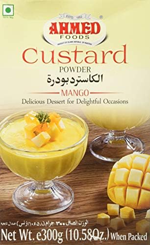 Ahmed Foods Mango Custard Powder, 300 g