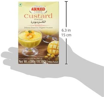 Ahmed Foods Mango Custard Powder, 300 g