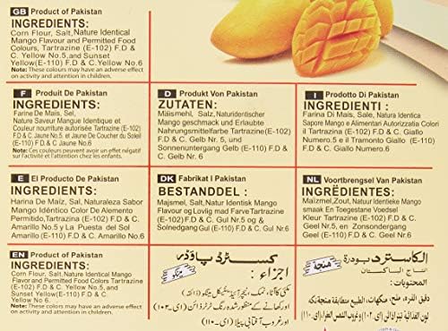 Ahmed Foods Mango Custard Powder, 300 g