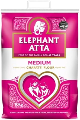 Elephant Atta Medium Chapatti Flour Atta | Medium Atta Flour | (10kg)