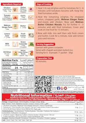 Mehran Butter Chicken Masala 50 g