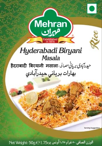 Mehran Hyderabadi Biryani Masala 50g