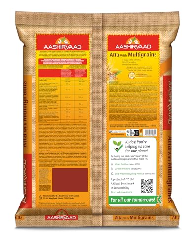 Aashirvaad - 10 kg (export pack) Multigrain Atta Flour Mix / Atta multigrain flour