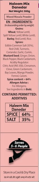 Mehran Haleem Mix Danedar Masala 300g