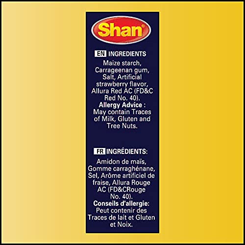 Shan Custard Powder Starwbery 200g
