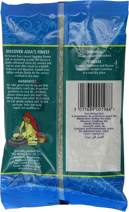 TRS Fennel Seeds(Soonf) 100g