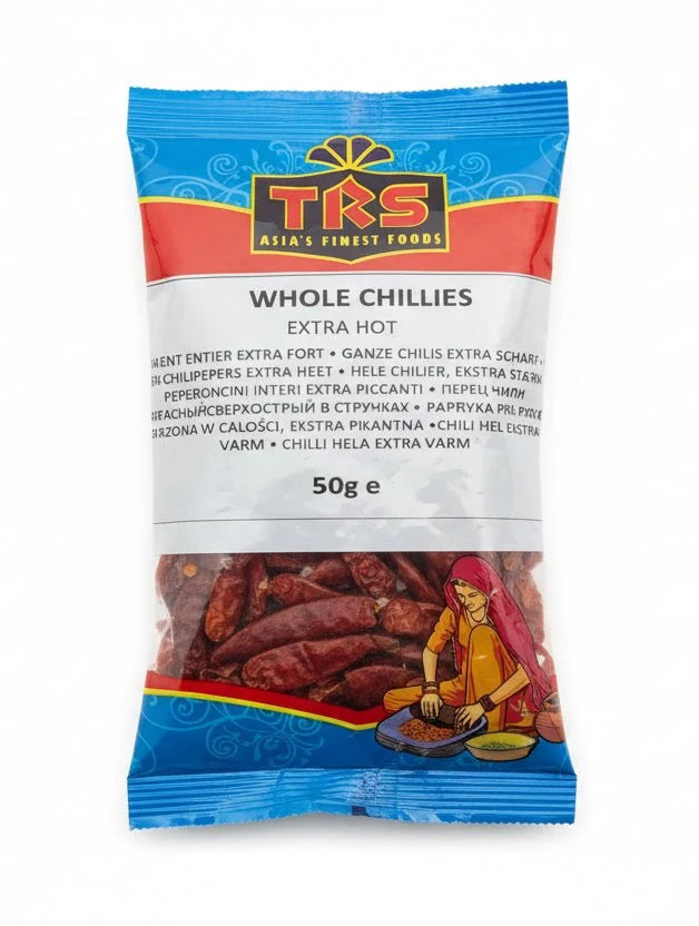 TRS Whole Chilli Ex Hot 50g