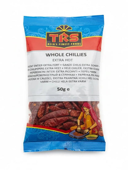 TRS Whole Chilli Ex Hot 50g