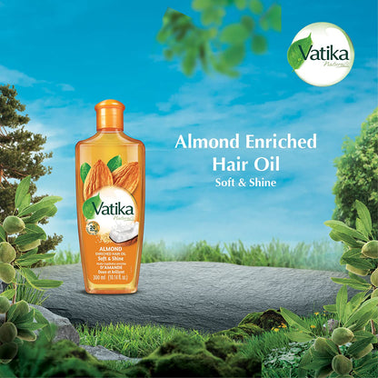 Vatika Almond Hair Oil, 200 ml, Hairoil