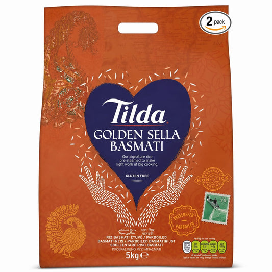 Tilda Golden Sella Basmati Rice 5 kg