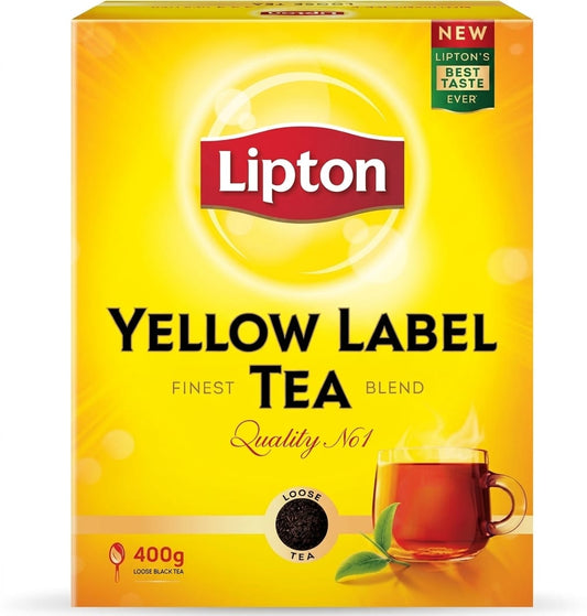 Lipton Tea Yellow Label, Black Tea, 400g