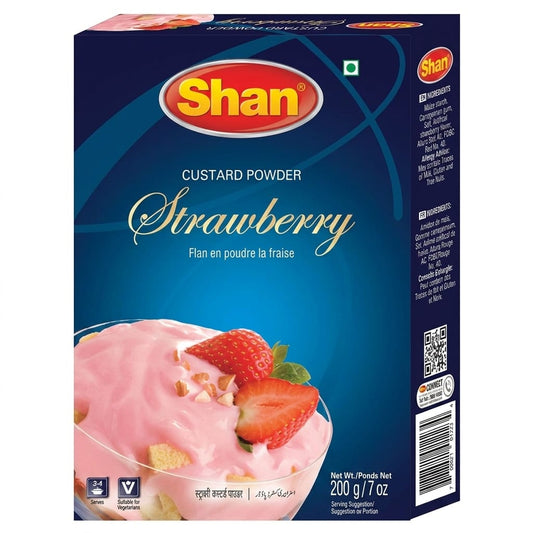 Shan Custard Powder Starwbery 200g