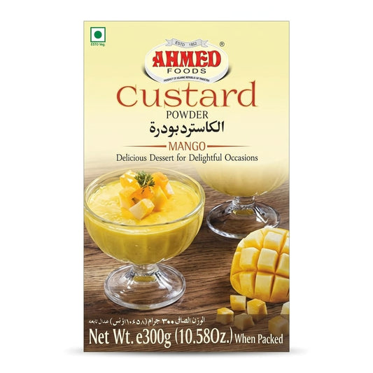 Ahmed Foods Mango Custard Powder, 300 g
