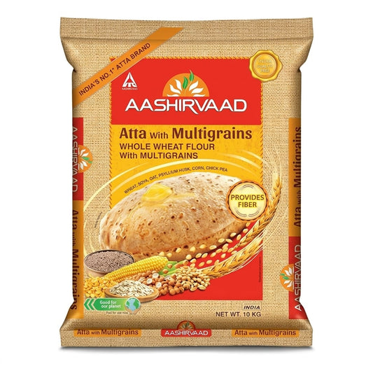 Aashirvaad - 10 kg (export pack) Multigrain Atta Flour Mix / Atta multigrain flour