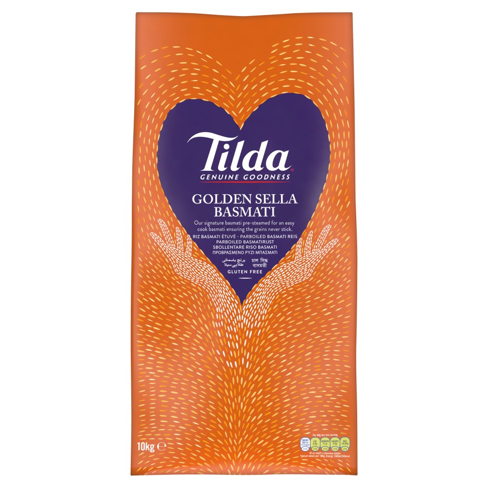 Tilda Golden Sella Rice 10kg