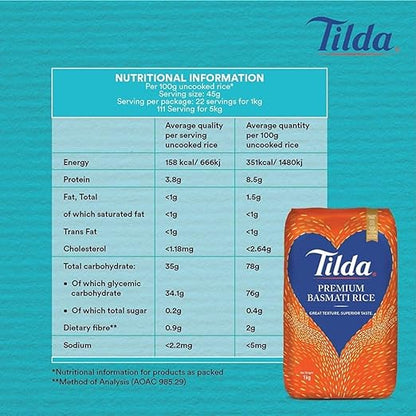 Tilda Golden Sella Basmati Rice 5 kg
