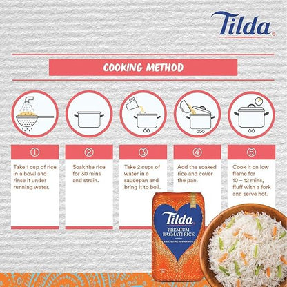 Tilda Golden Sella Basmati Rice 5 kg