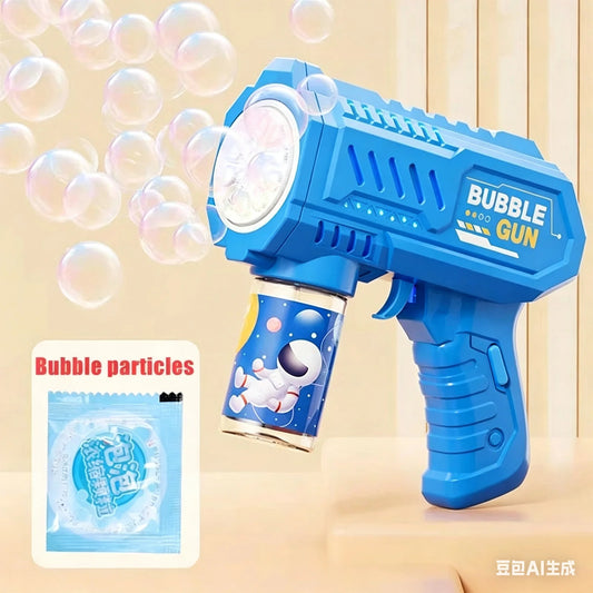 Fully Automatic Bubble Gun Rocket Bubbles Machine