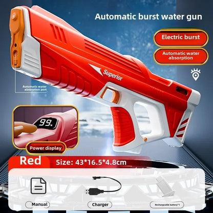 43cm Full Electric Automatic Water Storage Gun Toys