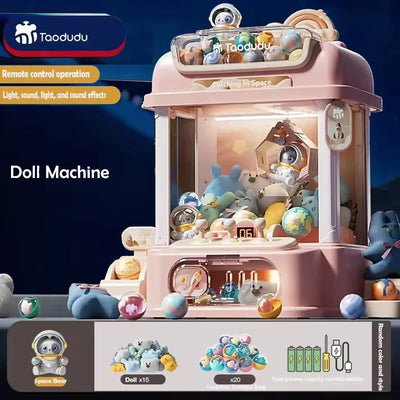 Large DIY Doll Machine Children's Coin Operated Game