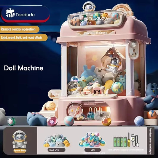 Large DIY Doll Machine Children's Coin Operated Game