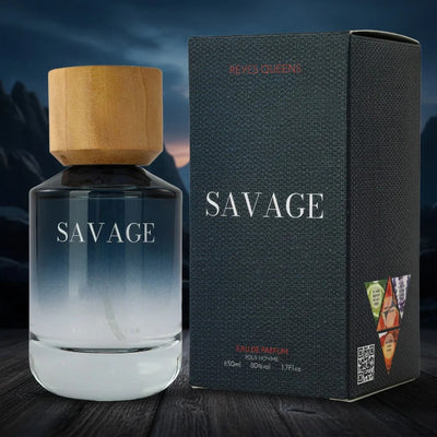 Pour Homme - 50ml Savage Perfume for Men, Long-Lasting Fresh, Spicy and Masculine Fragrance