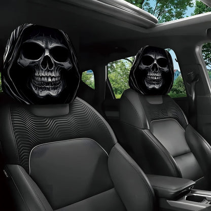 Funny Cartoon Car Headrest Covers universal fit