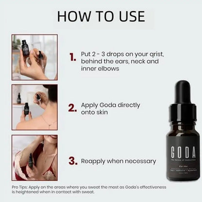 Goda The irresistible scent that amplifies you, and draws her in
