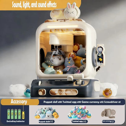 Large DIY Doll Machine Children's Coin Operated Game