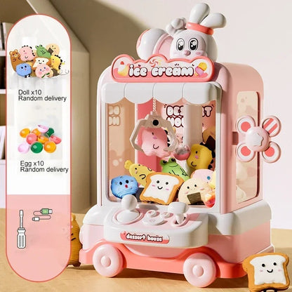 Large DIY Doll Machine Children's Coin Operated Game