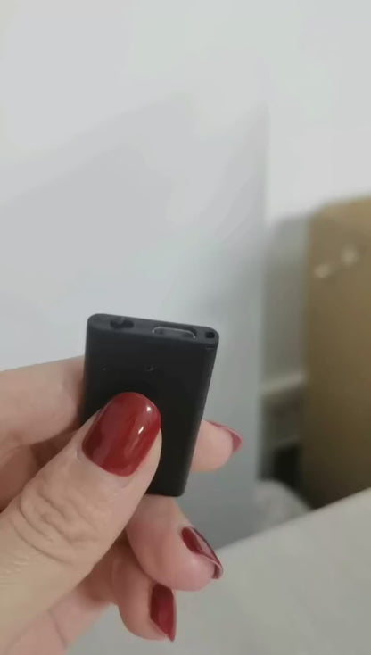 Ultra-Thin Tiny Mini Voice Recorder 4-32GB Digtal Professional Sound Activated Dictaphone Noise Reduce Record 8GB MP3 Player